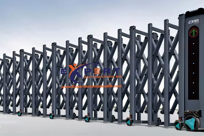 Automatic Retractable or Collapsible Gate-2 Automatic Retractable Gate Bangladesh Motor Drive Unit